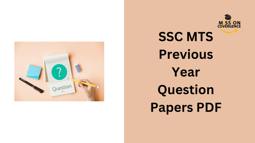 SSC MTS Previous Year Question Papers