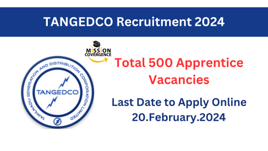 Explore exciting opportunities at TANGEDCO Recruitment 2024! 500 apprentice vacancies available. Gain valuable skills in the meat industry. Apply now!